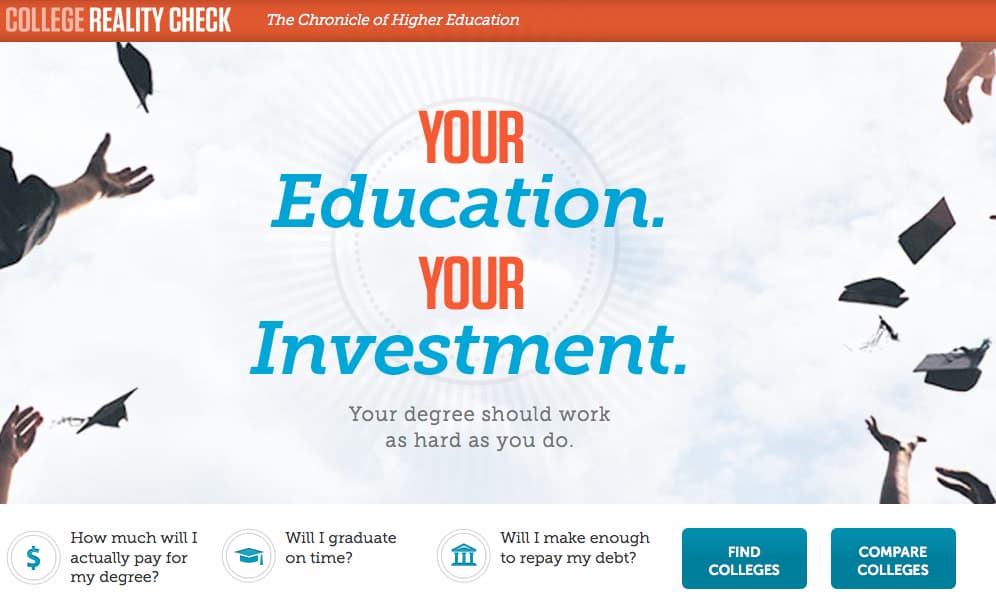 Featured image for “Measuring a School’s ROI with College Reality Check”